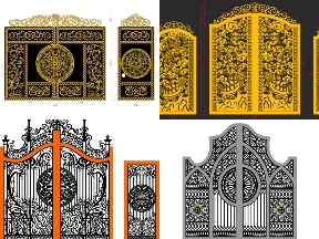 Bộ sưu tập 10 Cổng 2 Cánh Đẹp - Chắc Chắn - Thẩm Mỹ