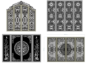Bộ sưu tập 10 mẫu bộ cổng 4 cánh hot nhất tháng 3