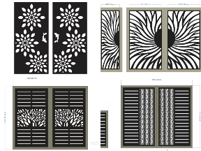 Bộ sưu tập 10 Mẫu Cổng 2 Cánh Hiện Đại Đẹp Mắt Và Ấn Tượng