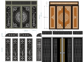 Bộ sưu tập 10 Mẫu Cổng 4 Cánh Có Ô Thoáng Tăng Tính Thẩm Mỹ Cho Nhà