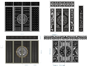 Bộ sưu tập 10 Mẫu Cổng 4 Cánh Có Ô Thoáng Thiết Kế Hiện Đại