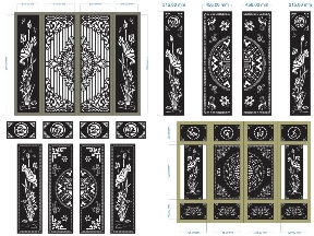 Bộ sưu tập Top 10 mẫu cổng 4 cánh sen mới nhất