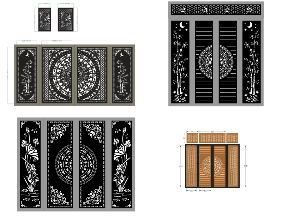Bộ sưu tập 10 mẫu cổng 4 cánh trống đồng mới 2026