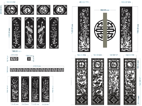 Bộ sưu tập 10 mẫu cổng 4 cánh trúc giá rẻ