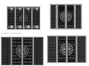 Bộ sưu tập BST 10 mẫu cổng bông tuyết mới nhất