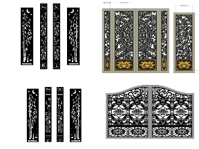 Bộ sưu tập 10 mẫu cổng hoa mới nhất hiện nay