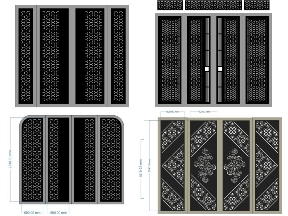 Bộ sưu tập 10 mẫu cổng nhà phố đơn giản mới nhất