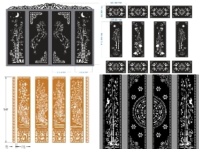 Bộ sưu tập 10 Mẫu Cổng Trúc CNC – Giải Pháp Hoa Văn Nhẹ, Thoáng