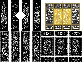 Bộ sưu tập 10 Mẫu Cổng Trúc CNC – Hoa Văn Trúc Cách Điệu Hiện Đại