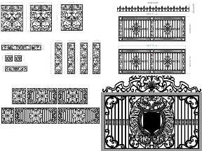 Bộ sưu tập 10 Mẫu Hàng Rào CNC Hoa Văn Sang Trọng, Đẳng Cấp