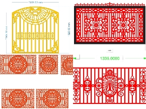 Bộ sưu tập 10 Mẫu Hàng Rào CNC Kiểu Mới Đẹp Và Dễ Ứng Dụng