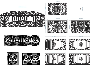 Bộ sưu tập 10 Mẫu Hàng Rào Sắt CNC Được Ưa Chuộng Hiện Nay