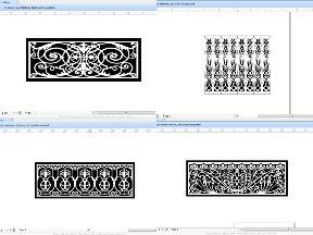 Bộ sưu tập 10 thiết kế Lan Can CNC trên Corel được ưa chuộng
