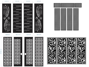 Bộ sưu tập 12 Mẫu Cổng 4 Cánh Hiện Đại Đơn Giản Nhưng Nổi Bật