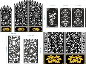 Bộ sưu tập 12 mẫu cổng chùa mới nhất