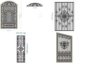 Bộ sưu tập 13 mẫu cổng 1 cánh hót nhất hiện nay