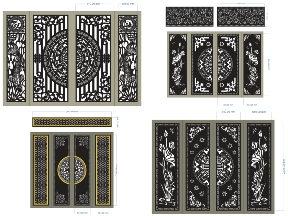 Bộ sưu tập 15 mẫu cổng 4 cánh mới nhất đẹp nhất