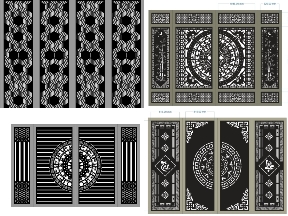 Bộ sưu tập 15 Mẫu Cổng 4 Cánh Nổi Bật Cho Không Gian Cổng