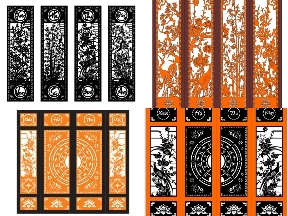 Bộ sưu tập 18 Mẫu Cổng 4 Cánh Xuân Hạ Thu Đông Đẹp & Ý Nghĩa