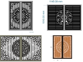 Bộ sưu tập 20 Mẫu Cổng 2 Cánh Bền Đẹp Theo Thời Gian