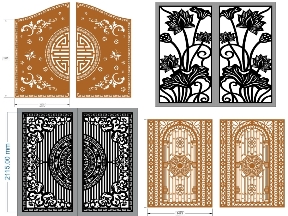 Bộ sưu tập 20 Mẫu Cổng 2 Cánh Được Nhiều Gia Chủ Lựa Chọn