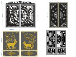 Bộ sưu tập 20 Mẫu Cổng 2 Cánh Được Nhiều Gia Chủ Lựa Chọn