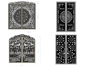 Bộ sưu tập 20 Mẫu Cổng 2 Cánh Tự Do – Giải Pháp Kiến Trúc