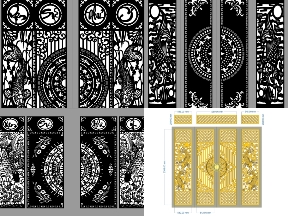 Bộ sưu tập 20 Mẫu Cổng 4 Cánh Cá Chép Đẹp – Dễ Thi Công Phù Hợp Nhà Phố, Nhà Vườn, Biệt Thự Sân Rộng.