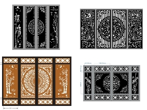 Bộ sưu tập 20 Mẫu Cổng 4 Cánh Được Ưa Chuộng Trong Thiết Kế Nhà Ở