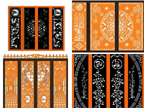 Bộ sưu tập 20 Mẫu Cổng 4 Cánh Tài Lộc Giúp Gia Chủ Thu Hút Vượng Khí