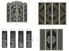 Bộ sưu tập 20 Mẫu Cổng 4 Cánh Tạo Điểm Nhấn Cho Mặt Tiền Nhà