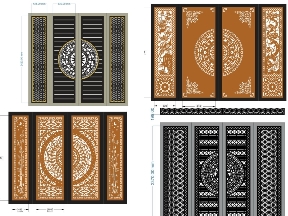 Bộ sưu tập 20 Mẫu Cổng 4 Cánh Thiết Kế Ấn Tượng