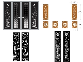 Bộ sưu tập 23 mẫu cổng trúc hiện đại