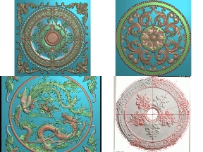 Bộ sưu tập 4 mẫu mâm trần CNC được thiết kế kỹ lưỡng