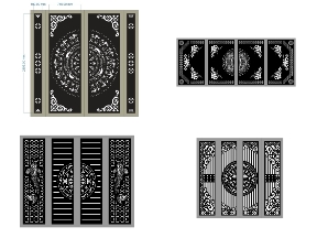Bộ sưu tập 5 mẫu cổng 2 cánh mới nhất