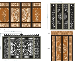 Bộ sưu tập 5 mẫu cổng 4 cánh 2026