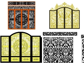 Bộ sưu tập 5 mẫu cổng 4 cánh mới nhất