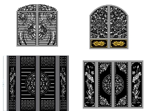 Bộ sưu tập 5 mẫu cổng hoa sen mới nhất hiện nay