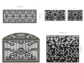 Bộ sưu tập 5 mẫu hàng rào được khách hàng yêu thích nhất