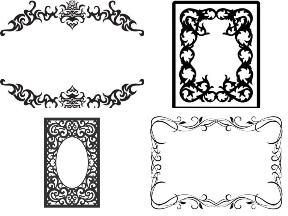 Bộ sưu tập 5 mẫu khung tranh cắt cnc đẹp nhất