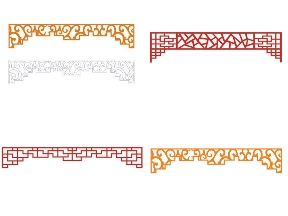 Bộ sưu tập 5 mẫu triện trang trí CNC corel trang trí miễn phí rất đẹp, đầy đủ chi tiết