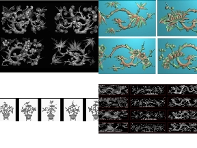 Bộ sưu tập 5 mẫu thiết kế CNC Tứ Quý cực chất