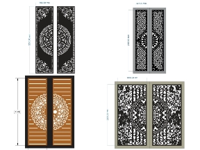 Bộ sưu tập 6 mẫu cổng 2 cánh mới nhất