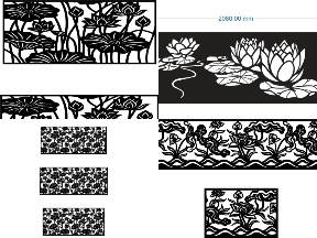 Bộ sưu tập 6 Mẫu Lan Can Hoa Sen – Thanh Tịnh Và Tinh Tế