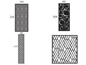 Bộ sưu tập 6 Mẫu vách ngăn CNC được yêu thích hiện nay