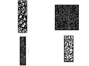 Bộ sưu tập 6 Mẫu vách ngăn CNC được yêu thích trong trang trí nội thất