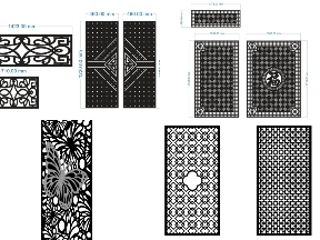 Bộ sưu tập 6 Mẫu vách ngăn CNC nghệ thuật mang phong cách sang trọng