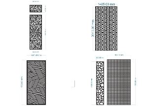 Bộ sưu tập 6 Mẫu vách ngăn CNC nổi bật cho công trình dân dụng