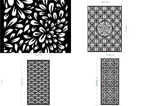 Bộ sưu tập 6 Mẫu vách ngăn CNC nổi bật cho không gian sống