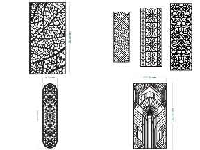Bộ sưu tập 6 Mẫu vách ngăn CNC sang trọng phù hợp nhiều không gian